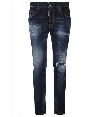 DSQUARED2 włoskie jeansy spodnie Skater Jean