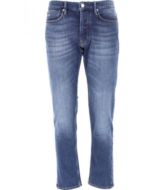 EMPORIO ARMANI męskie jeansy spodnie DENIM BLU