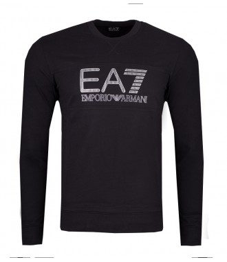 EMPORIO ARMANI EA7 sportowa męska bluza BLACK