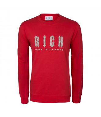 JOHN RICHMOND stylowa męska bluza RED -55%%%