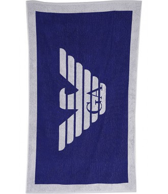 EMPORIO ARMANI markowy ręcznik plażowo-kąpielowy COBALT