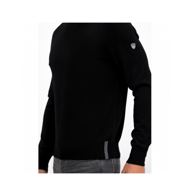 EMPORIO ARMANI EA7 markowy męski sweter BLACK