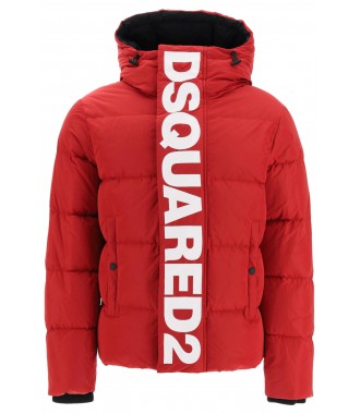 DSQUARED2 markowa męska kurtka z kapturem down jacket -40%%%
