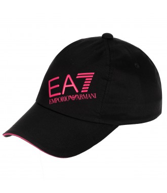 EMPORIO ARMANI EA7 markowa damska czapka BLACK