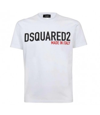 DSQUARED2 męski t-shirt COOL FIT WHITE