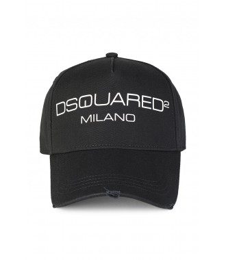 DSQUARED2  włoska czapka z daszkiem Cap Milano